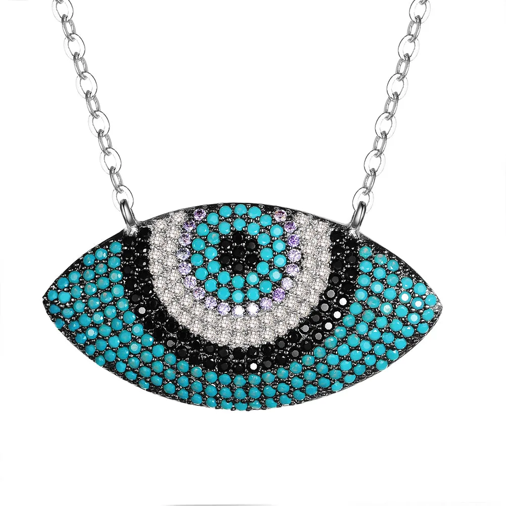 Women's Fashion CZ Evil eye Jewelry Sets