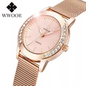 WWOOR LADIES WATCH - Rose Gold